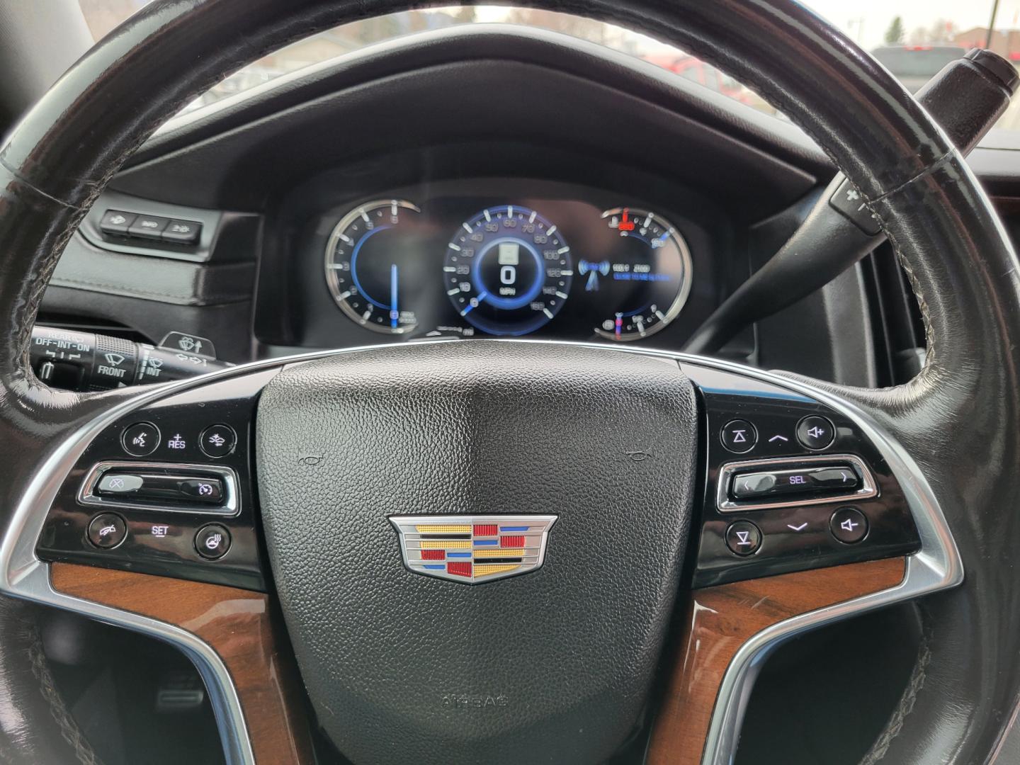 2018 Black /Black Cadillac Escalade ESV (1GYS4HKJ4JR) with an 6.2L V8 engine, 10 Speed Auto transmission, located at 450 N Russell, Missoula, MT, 59801, (406) 543-6600, 46.874496, -114.017433 - Photo#14